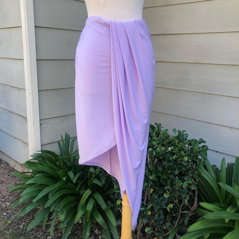 Wildfox Lavender Drape Skirt XS